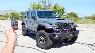 2024 Jeep Wrangler 392 Rubicon Final Edition Start Up Exhaust Walkaround Test Drive and Review [upl. by Einreb]