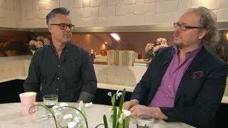 Henrik Schyffert och Fredrik Lindström gör succé med sina nya show  Nyhetsmorgon TV4 [upl. by Alekat]