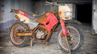 Restoration Abandoned Yamaha Motorcycle  Full Video [upl. by Nam]