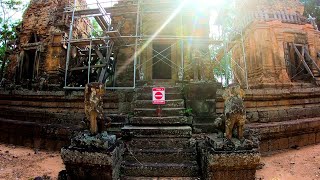 Bat Chum Temple Walking Tour Angkor WatCambodia Heritage [upl. by Steinke]