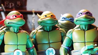 TMNT Stop Motion Episode 5  KRANGS INVASION [upl. by Taveda]