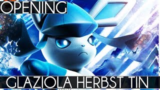 Pokemon Glaziola GX Herbst Tin Box 2018 Opening Unboxing [upl. by Sela742]