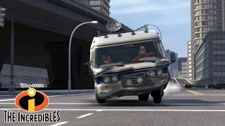 Incredible Parking Skills 😅  The Incredibles  Disney Channel UK [upl. by Malka]