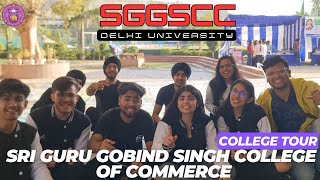 SGGSCC College Tour  Complete Campus Vlog  Delhi University  Off Campus Best College Of DU  CUET [upl. by Polad]