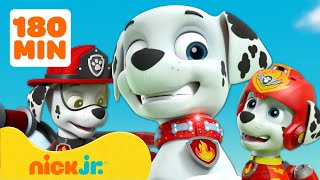 PAW Patrol  ¡3 horas de los MEJORES momentos de Marshall  Nick Jr en Español [upl. by Bulley111]