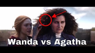 Wanda vs Agatha Harkness  WandaVision fight scene [upl. by Nospmas]