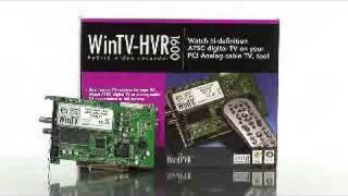 Hauppauge WinTVHVR1600 Hybrid Video Recorder [upl. by Nosnhoj]