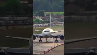 Very dangerous landing rrair shorts landingvideo [upl. by Yecnuahc]