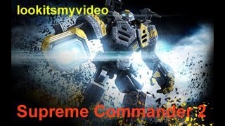 Supreme Commander 2 Commentary  4 Way Free For All [upl. by Mihsah]