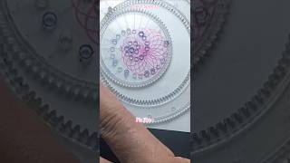 Simple and easy spirograph design spirograph spiroart art drawing shorts satisfying [upl. by Nowujalo]