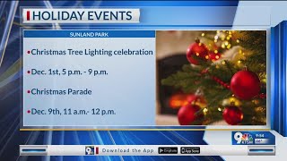 Sunland Park gets into holiday spirit with tree lighting parade [upl. by Uamak]