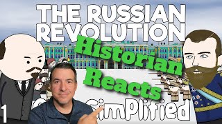 The Russian Revolution Part 1  Oversimplified  Historian Reaction [upl. by Josephson]