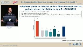 Sympo AFEFSFD  Quels patients diabétiques sont à risque de progression de la MASLD   L Parlati [upl. by Faun]