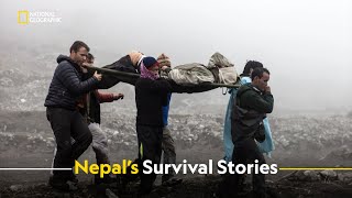 Nepal’s Survival Stories  Witness to Disaster  हिंदी  Full Episode  S1  E3  Nat Geo [upl. by Nairadal]