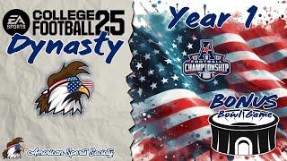 🏈Year 1 Sun Belt Championship VS Louisiana  BOWL GAME  Chanticleers DYNASTY 🔴LIVE STREAM [upl. by Lundin403]