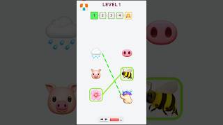 Emoji Puzzle Solve 1 🐝🧩🐷 shortsfeed emojipuzzle viralvideos ytshorts [upl. by Ahter969]