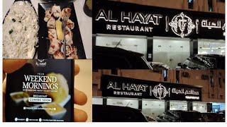 Al Hayat Restaurant RiyadhHayat Restaurant SaudiArabia [upl. by Fabi]