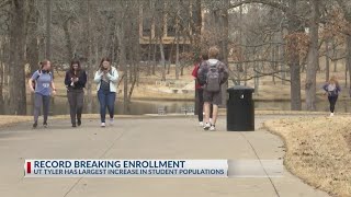 UT Tyler breaks their enrollment record [upl. by Eecyac]