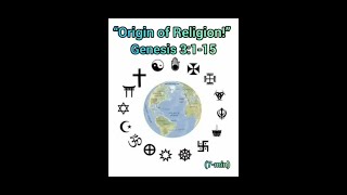 quotOrigin of Religionquot Genesis 3115 [upl. by Kowatch]