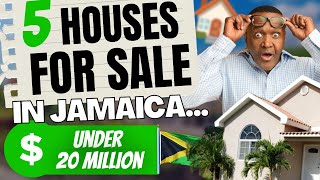 AFFORDABLE Houses for Sale in Jamaica Under 20 Million JMD [upl. by Noivart]