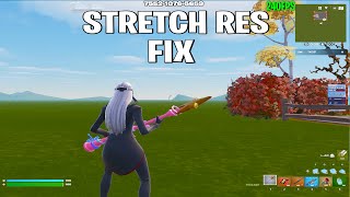 How To Get STRETCHED RESOLUTION in Fortnite Chapter 2 Remix Easy Fix [upl. by Nidak]