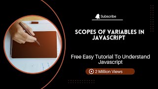 12 Scopes of Variable in Javascript  tutorial  coding [upl. by Noakes142]