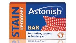 The Astonish stain removing stain bar For clothes carpets amp Upholstery [upl. by Brunn]