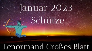 Monatslegung Schütze Januar 2023 ♐ Jupiter schüttet seinen Goldtopf aus [upl. by Grannias513]