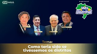 Como teria sido se tivéssemos os distritos  Voto Distrital Maringá [upl. by Helbonnah748]