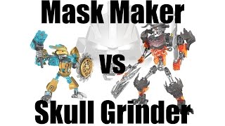 Recenzja Bionicle 70795 Mask Maker vs Skull Grinder  Klockowe Terapie [upl. by Ahseneuq]