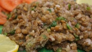 Ethiopian Food  Azifa Recipe Vegan lentil salad  Amharic English [upl. by Anawed607]