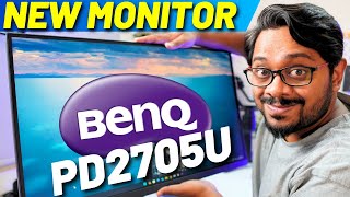 BenQ PD2705U Review ⭐ Best 4K Monitor for Graphics amp Video Editing⚡TypeC USB Hub amp Power Delivery [upl. by Fennessy719]