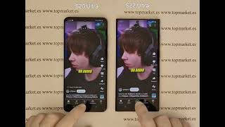 Galaxy S20 Ultra VS Galaxy S22 Ultra Procesadores Snapdragon [upl. by Nyllek]