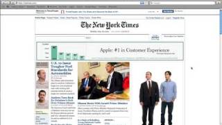 Apple Ad Mac Get a Mac online New York Times [upl. by Erreipnaej]