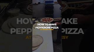 HOW TO MAKE PEPPERONI PIZZA pizza pizzarecipe pepperonipizza 1234 cooking grilledpizza [upl. by Tarrah]