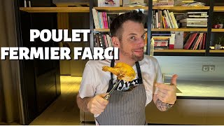 RECETTE DE NORBERT  FAIRE CUIR ET FARCIR UNE VOLAILLE [upl. by Docilla77]