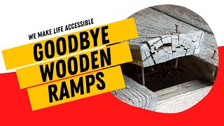 This Will Change Your Perspective About Wooden Wheelchair Ramps [upl. by Nawad339]