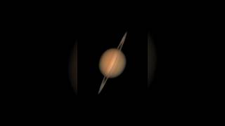 Saturn through my telescope 🔭🪐 shorts astronomy [upl. by Dirraj]