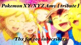 Pokémon XYXYZ AMV  MadPaced Getter Getta Ban Ban ENGLISH version [upl. by Oinafipe]