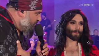 Conchita Wurst amp Georgij Makazaria  quotSummer Winequot song written by Lee Hazlewood [upl. by Asteria]