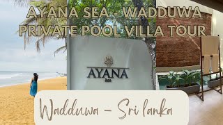 📍Ayana Sea  Private Pool VillaWadduwa  Sri Lanka [upl. by Graves]