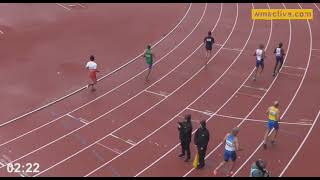 100mH M50 Final World Masters Athletics Championships Gothenburg Sweden [upl. by Ativla]