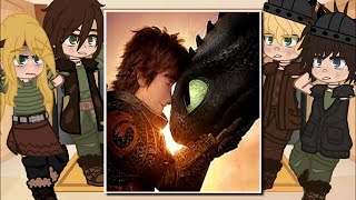 HTTYD Past React To Future  Gacha reacts How To Train Your Dragon ALL PARTS [upl. by Codding]