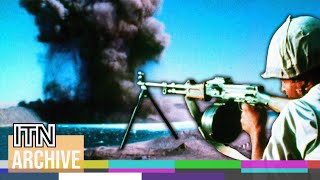 1973 Yom Kippur War  Explosive Footage Reveals How the Egyptian Army Crossed the Suez Canal 1974 [upl. by Madid]