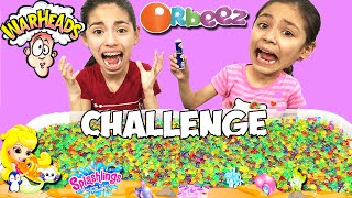 ORBEEZ CHALLENGE  Warheads Challenge  Mermaid Splashings Blind Bag Monday Ep 54 [upl. by Yrrot]