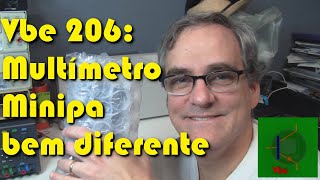 Vbe 206 um multímetro Minipa ET2060 diferente [upl. by Areik]