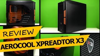 AeroCool XPredator X3  Gaming PC Gehäuse Review  Test [upl. by Tinya499]