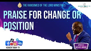 PRAISE FOR CHANGE OR POSITION [upl. by Rustice]