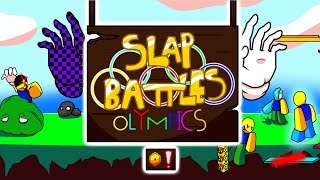 Roblox Slap Battles The Slap Battles Olympics Round 1 [upl. by Esserac]