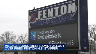 Bensenville village president again calls on Fenton High School superintendent to resign [upl. by Ahselef]